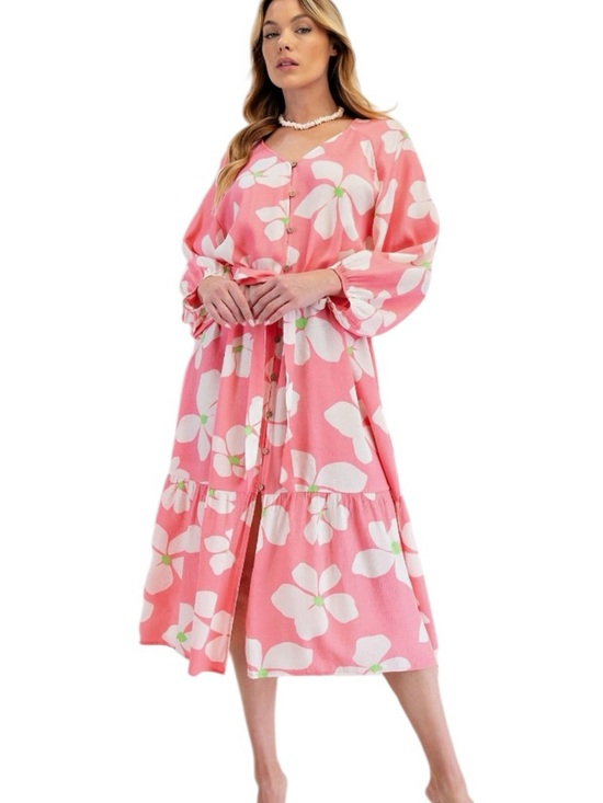 easel Dresses & Skirts - P006:  EASEL NWT DRESS PINK (H10)